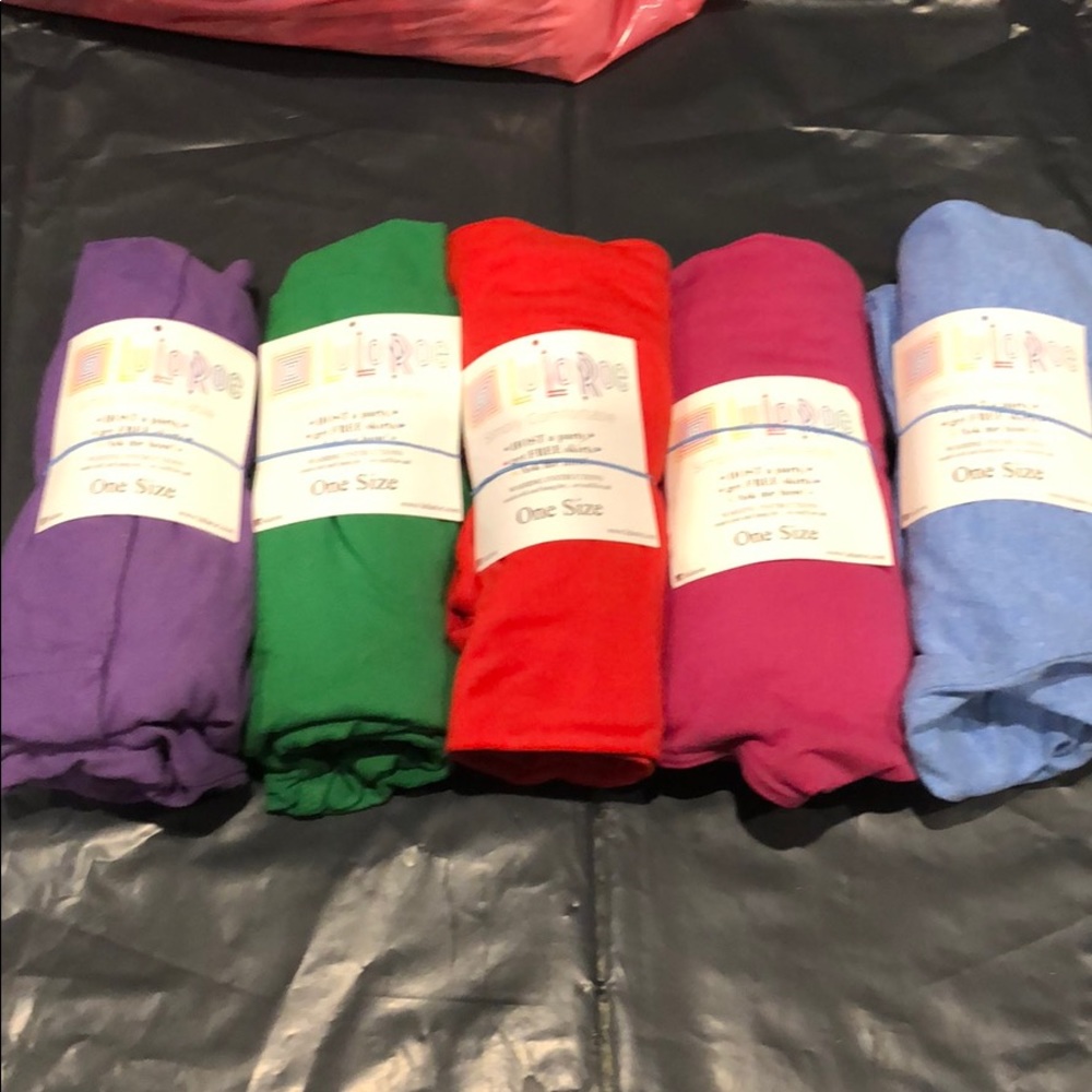 5 pairs OS LuLaRoe Leggings